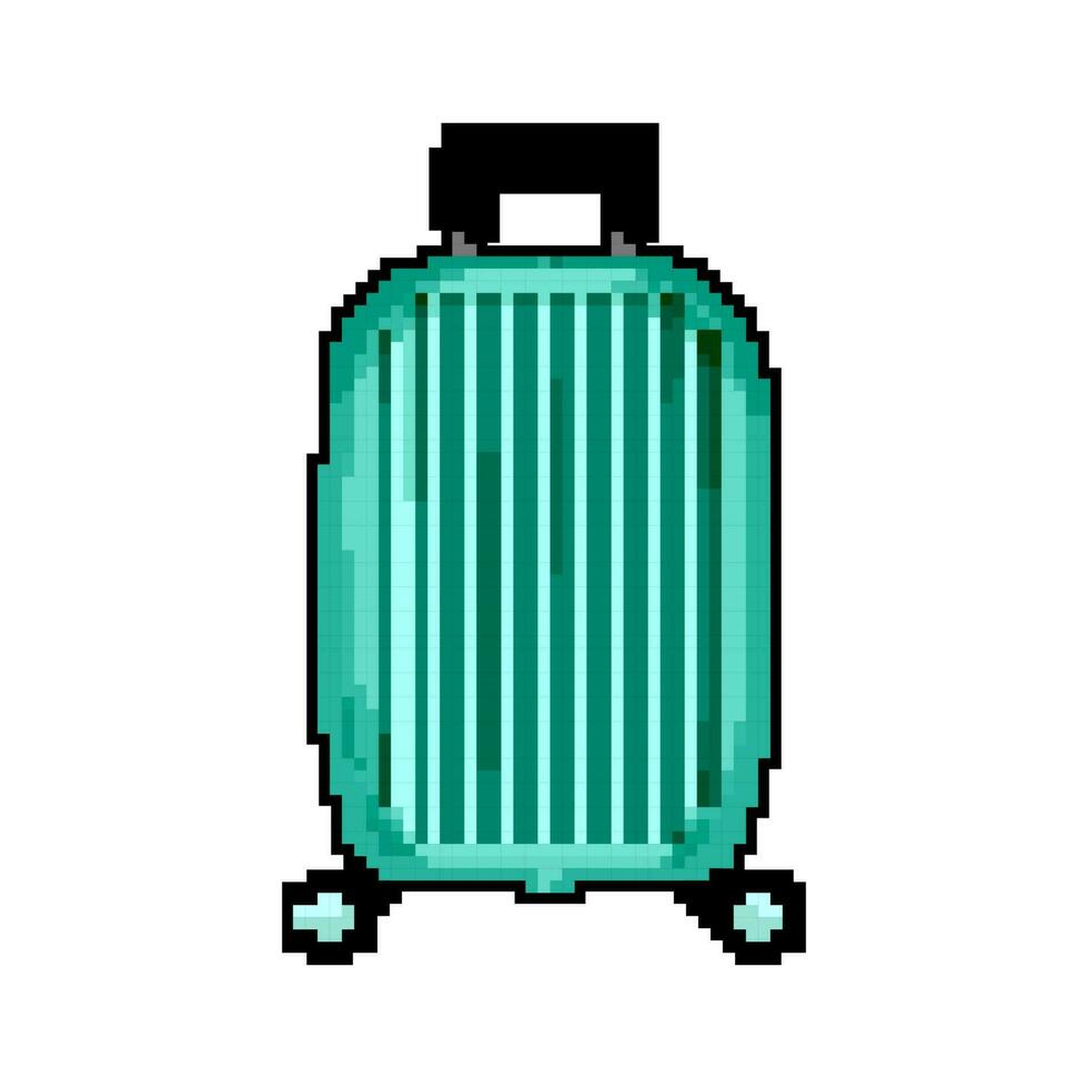suitcase luggage bag game pixel art vector illustration 23874259 Vector Art at Vecteezy