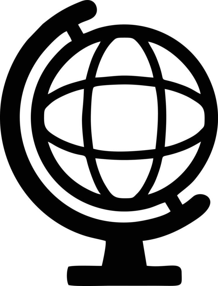 Globe planet earth icon symbol vector image