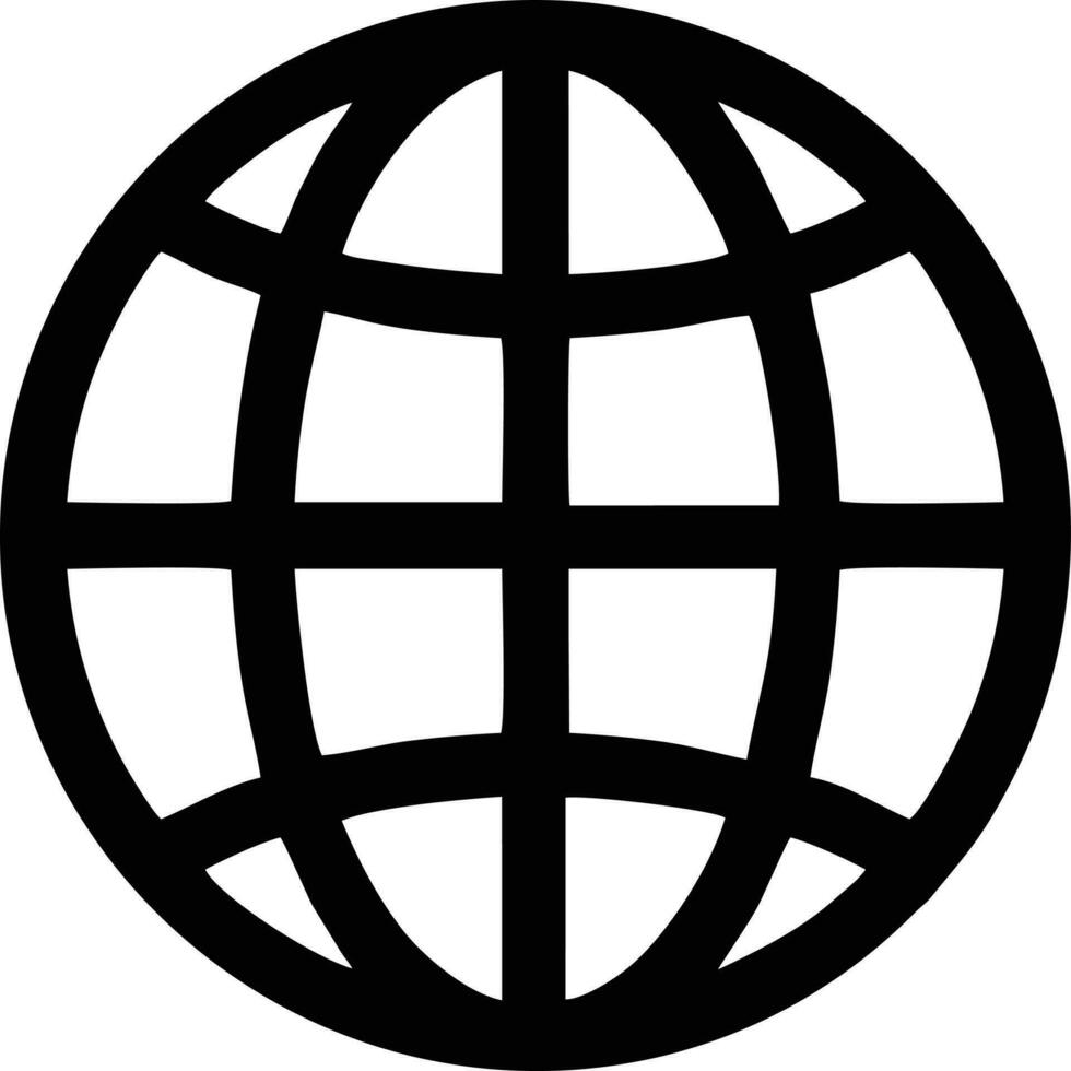 Globe planet earth icon symbol vector image