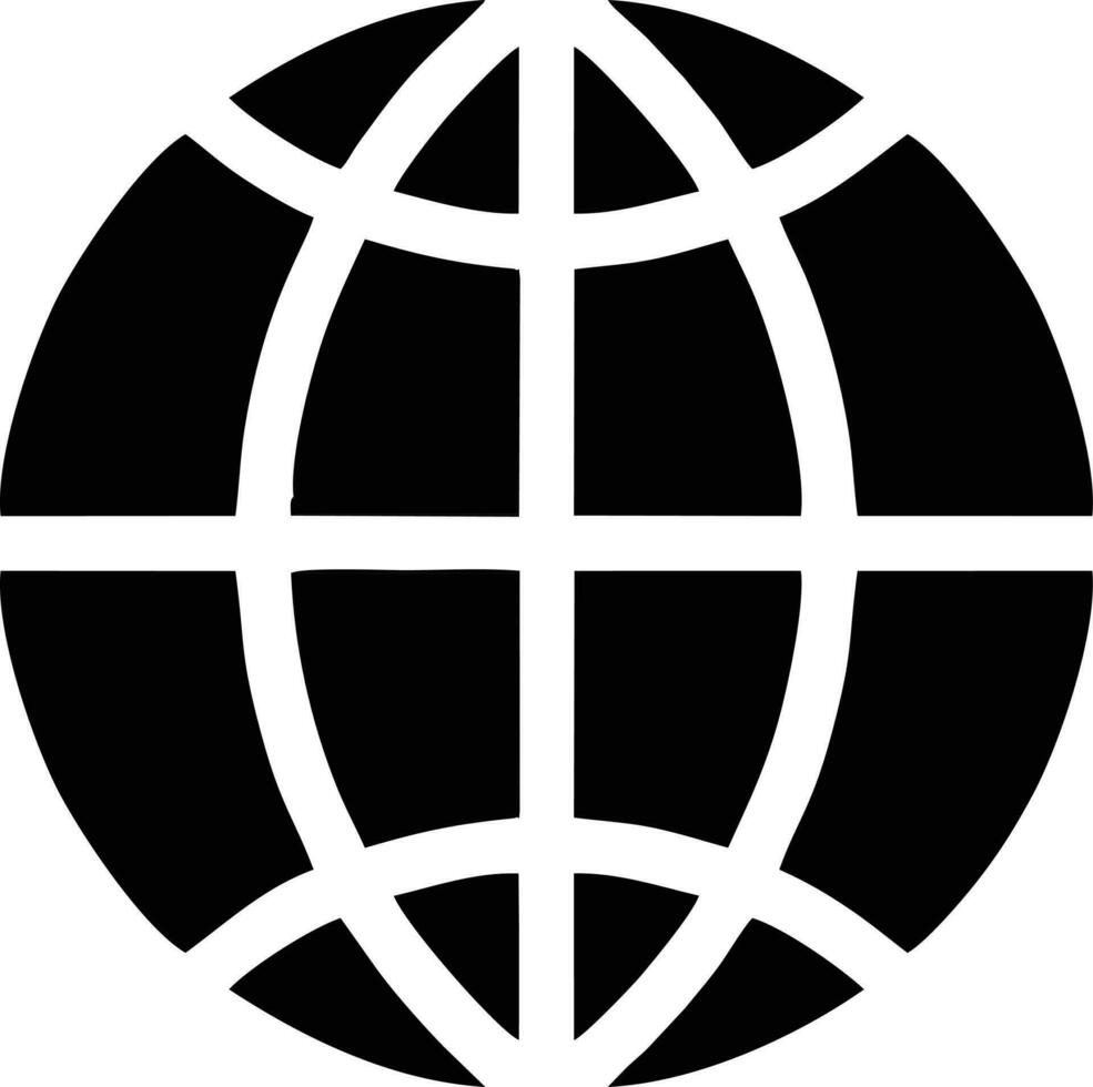 Globe planet earth icon symbol vector image