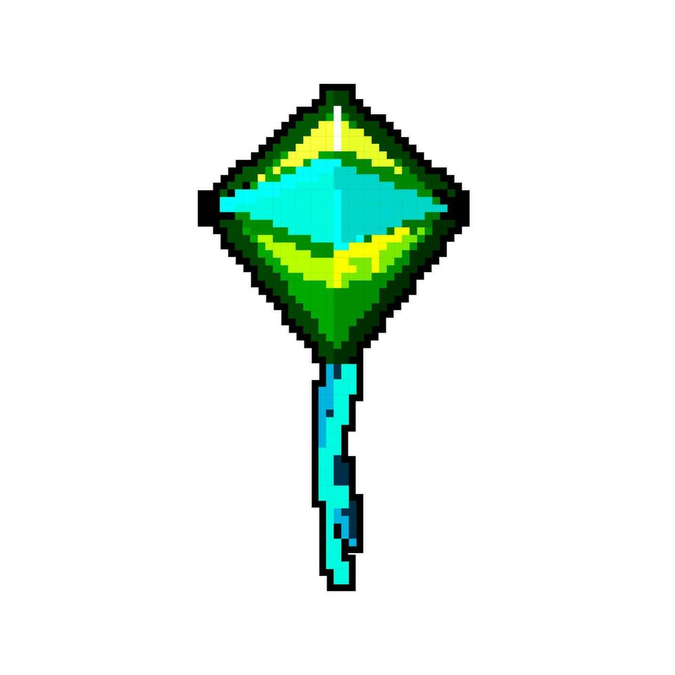 air kite sky game pixel art vector illustration