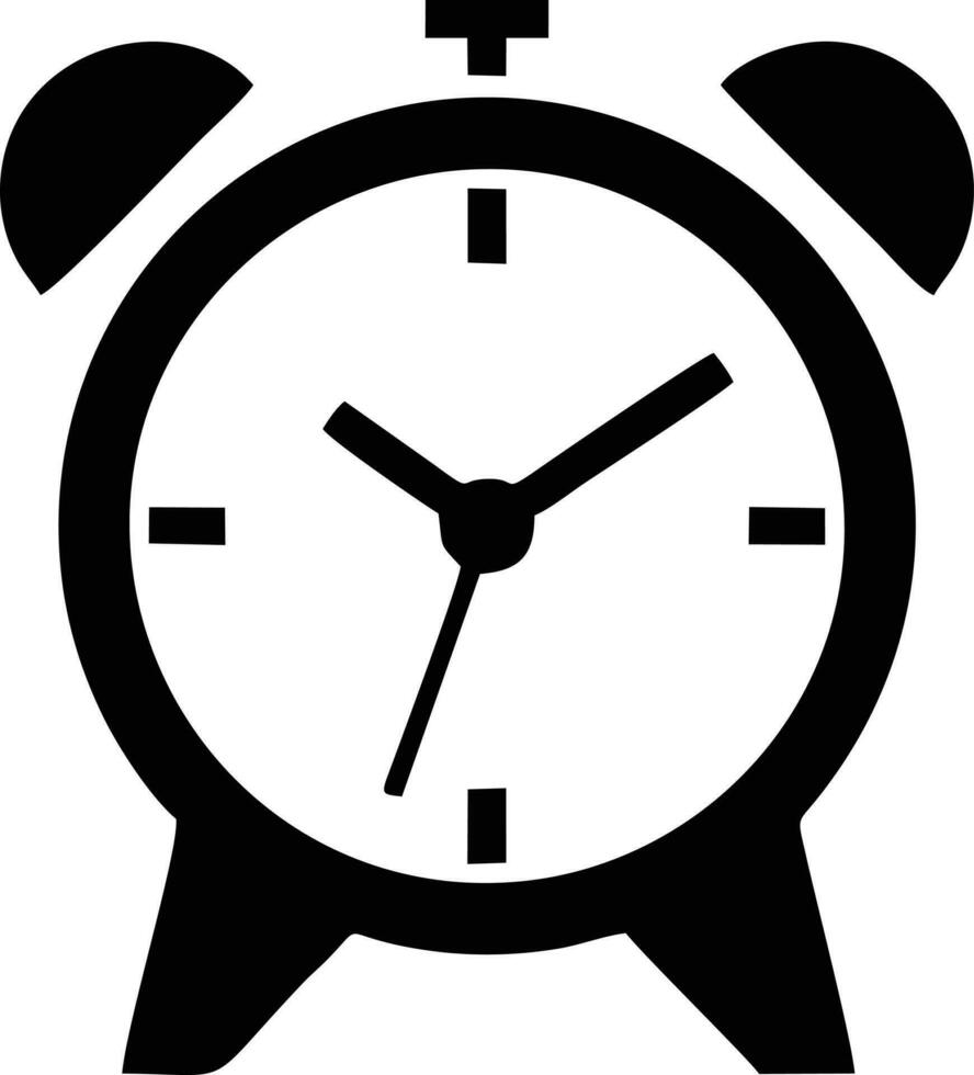 Clock icon symbol design image. Illustration of the alarm watch time isolated vector image. EPS 10