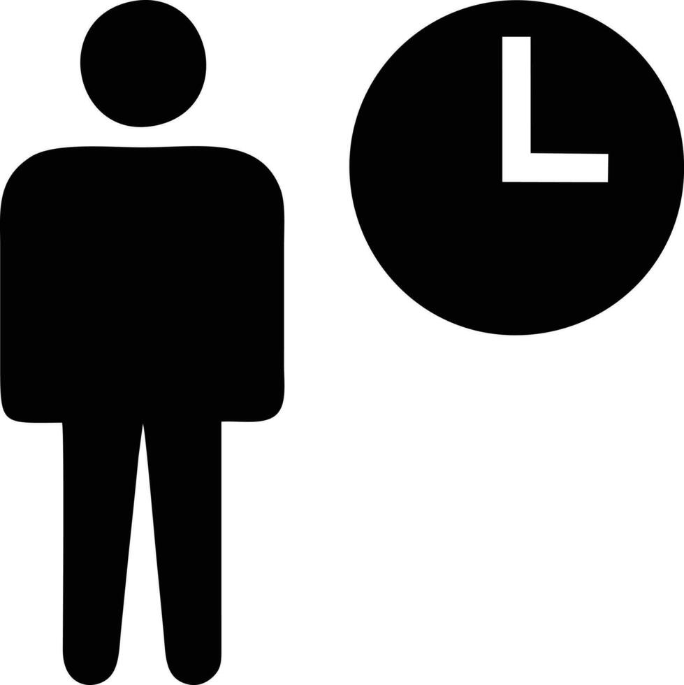 Clock icon symbol design image. Illustration of the alarm watch time isolated vector image. EPS 10