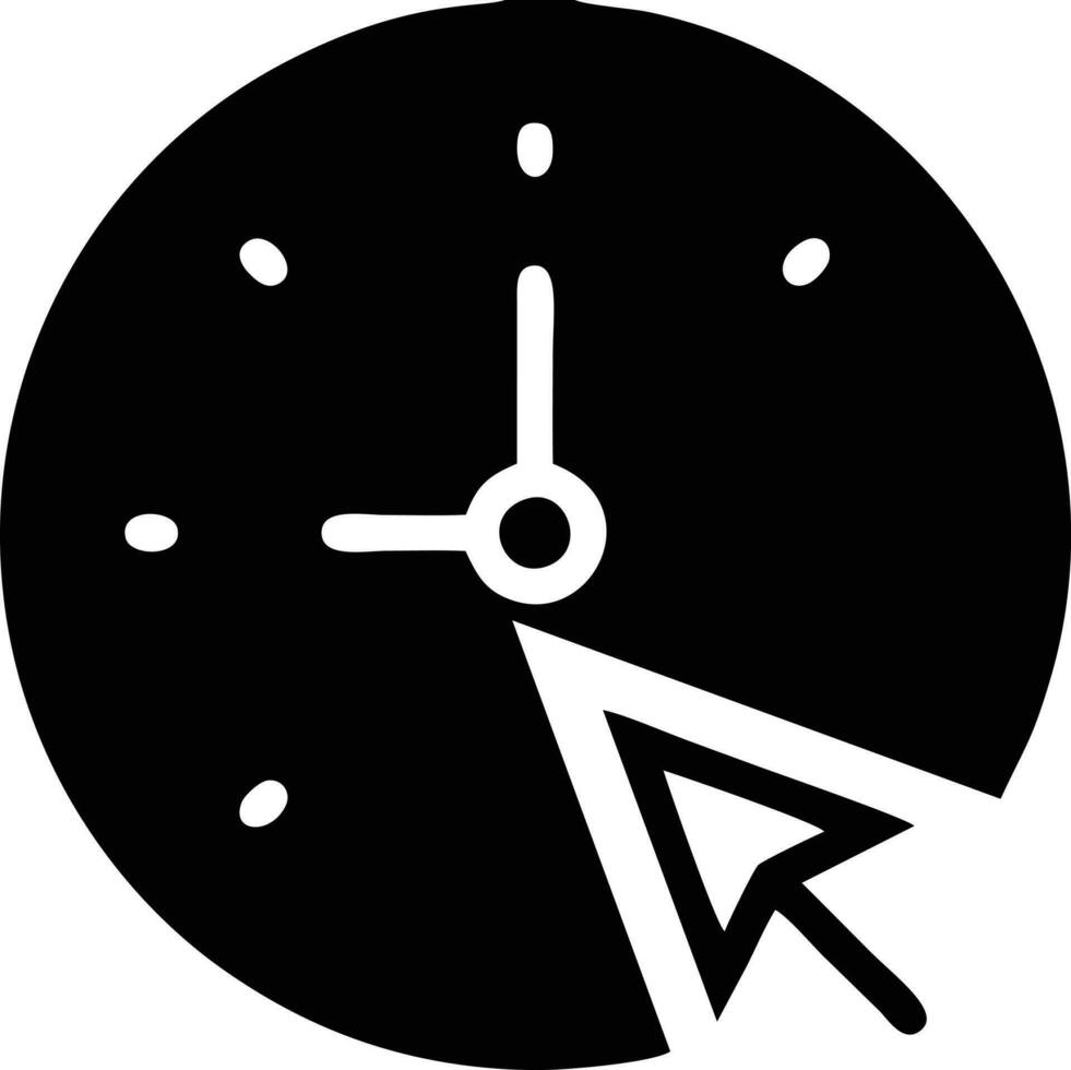 Clock icon symbol design image. Illustration of the alarm watch time isolated vector image. EPS 10