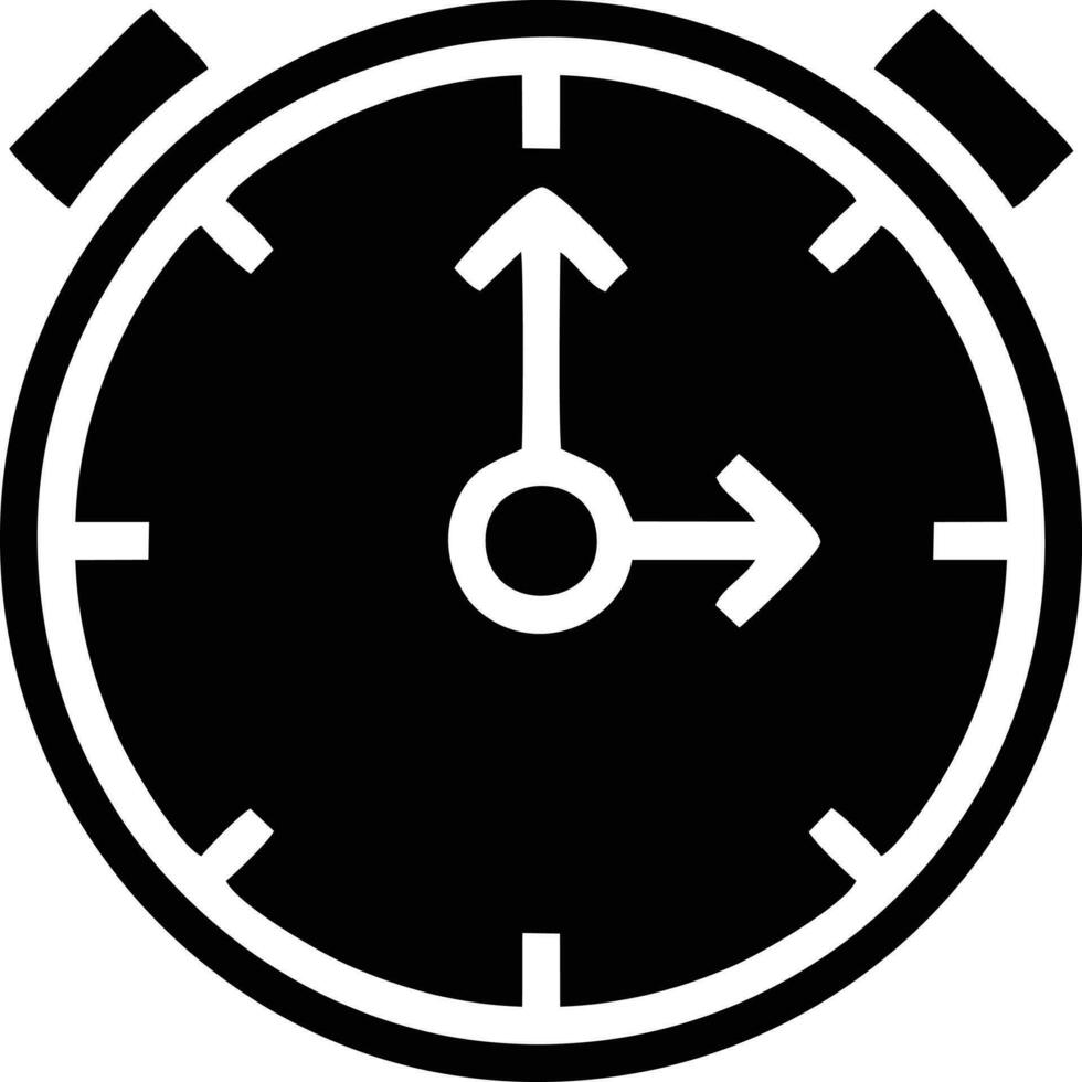 Clock icon symbol design image. Illustration of the alarm watch time isolated vector image. EPS 10