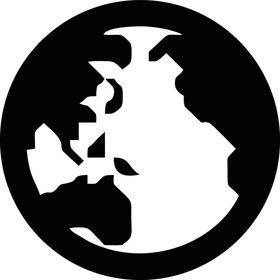 Globe planet earth icon symbol vector image