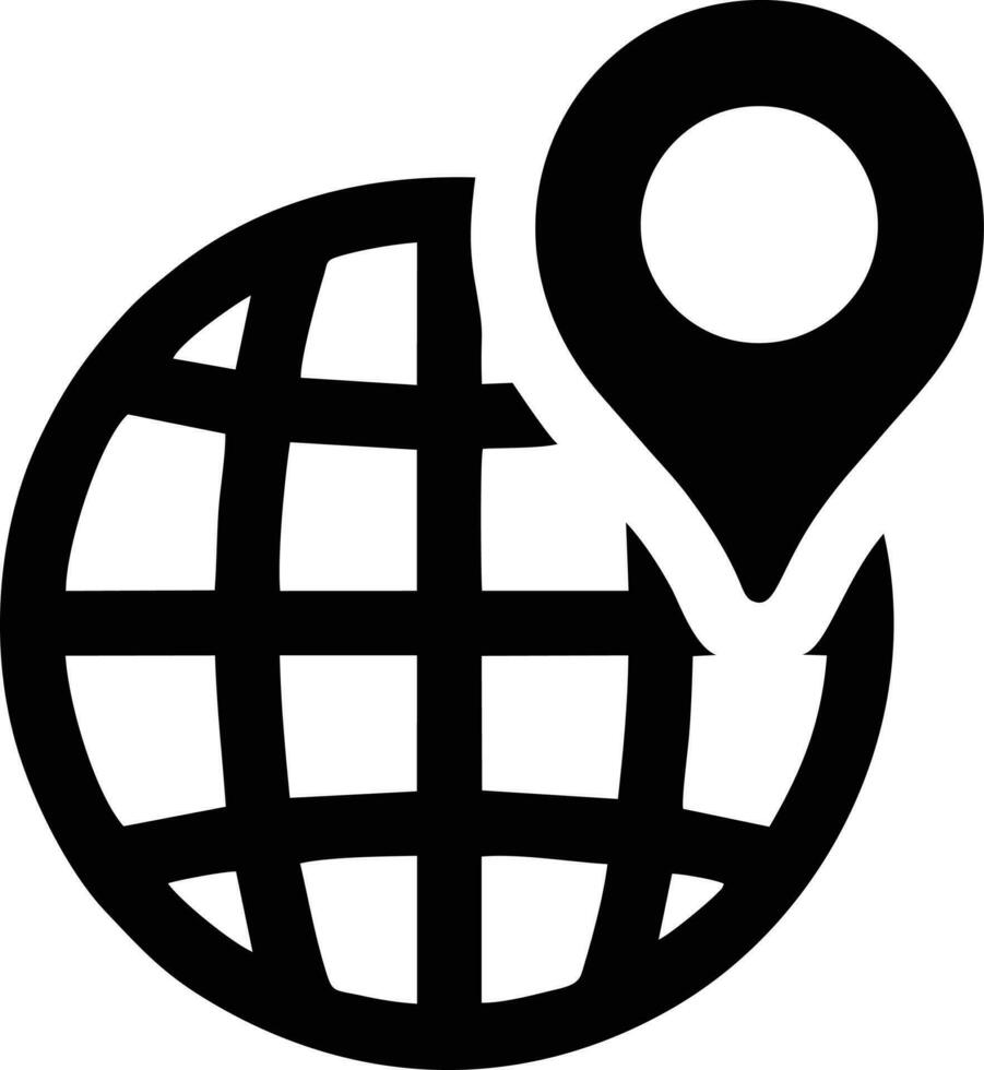 Globe planet earth icon symbol vector image