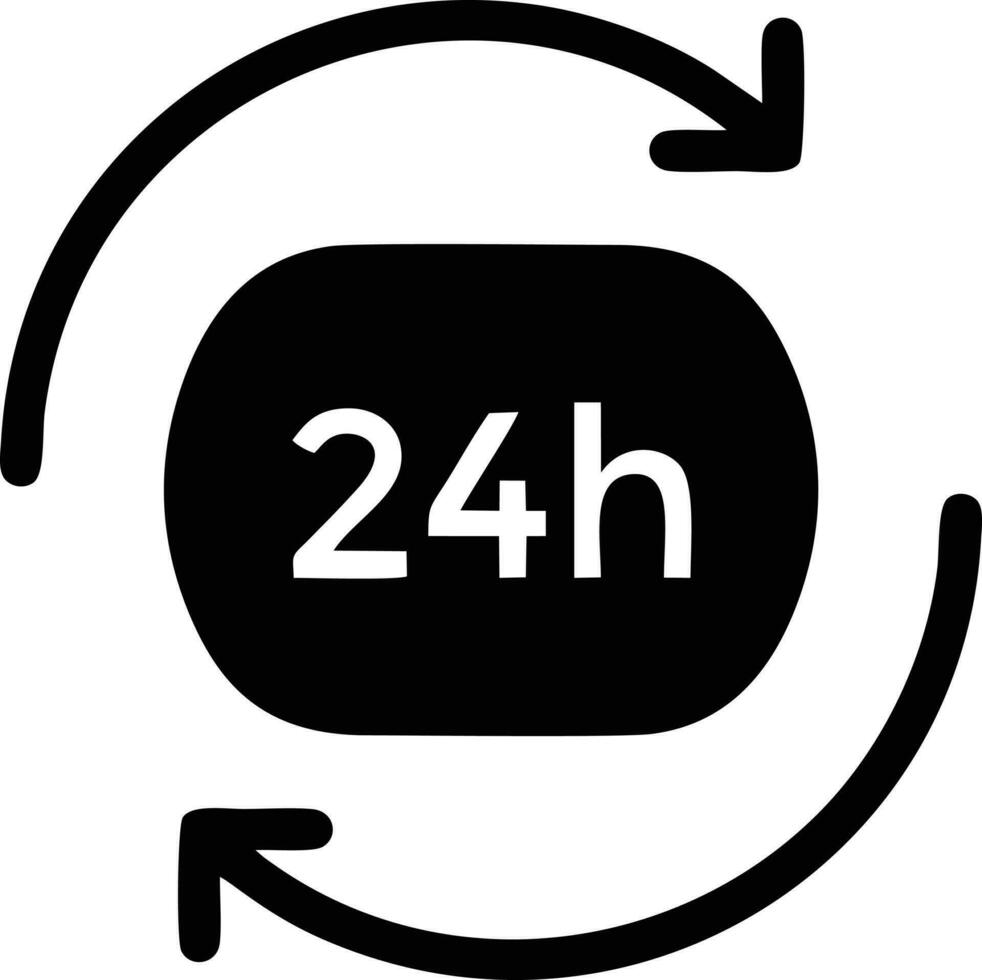 Clock icon symbol design image. Illustration of the alarm watch time isolated vector image. EPS 10