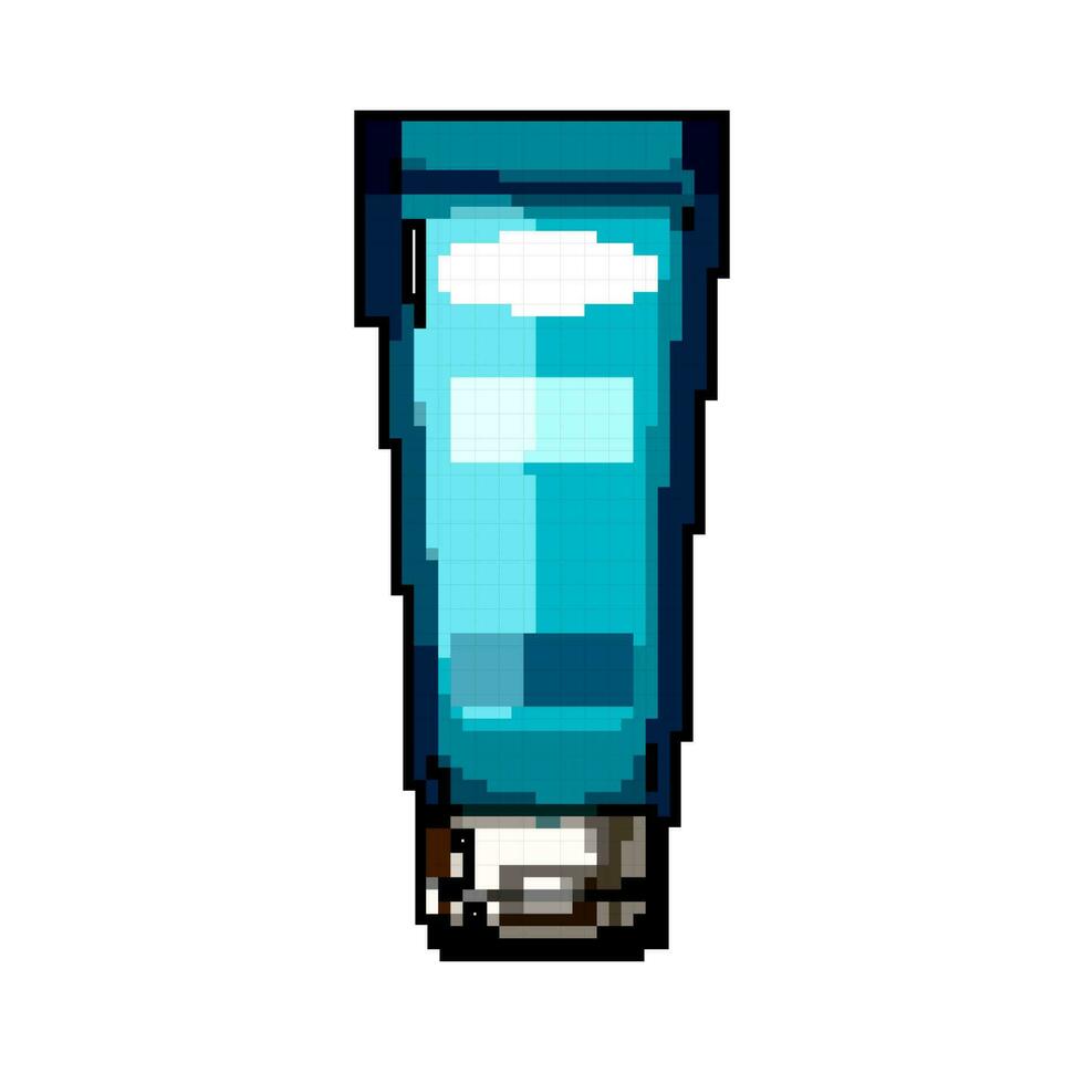 skin hand cream game pixel art vector illustration