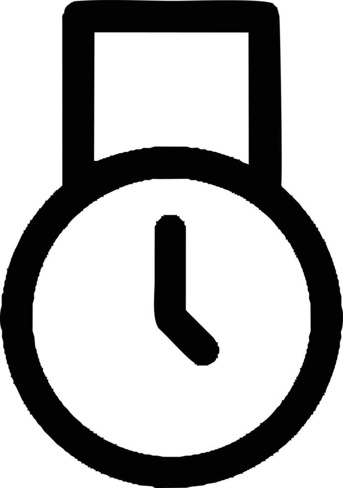 Clock icon symbol design image. Illustration of the alarm watch time isolated vector image. EPS 10