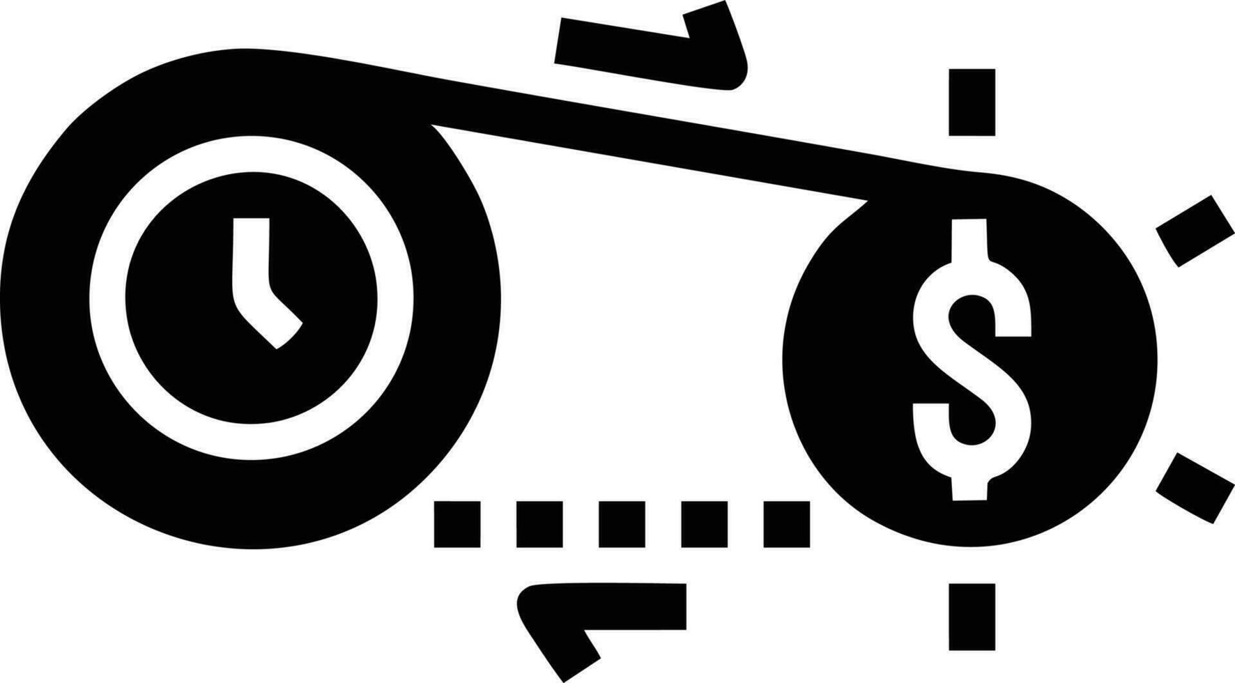 Clock icon symbol design image. Illustration of the alarm watch time isolated vector image. EPS 10