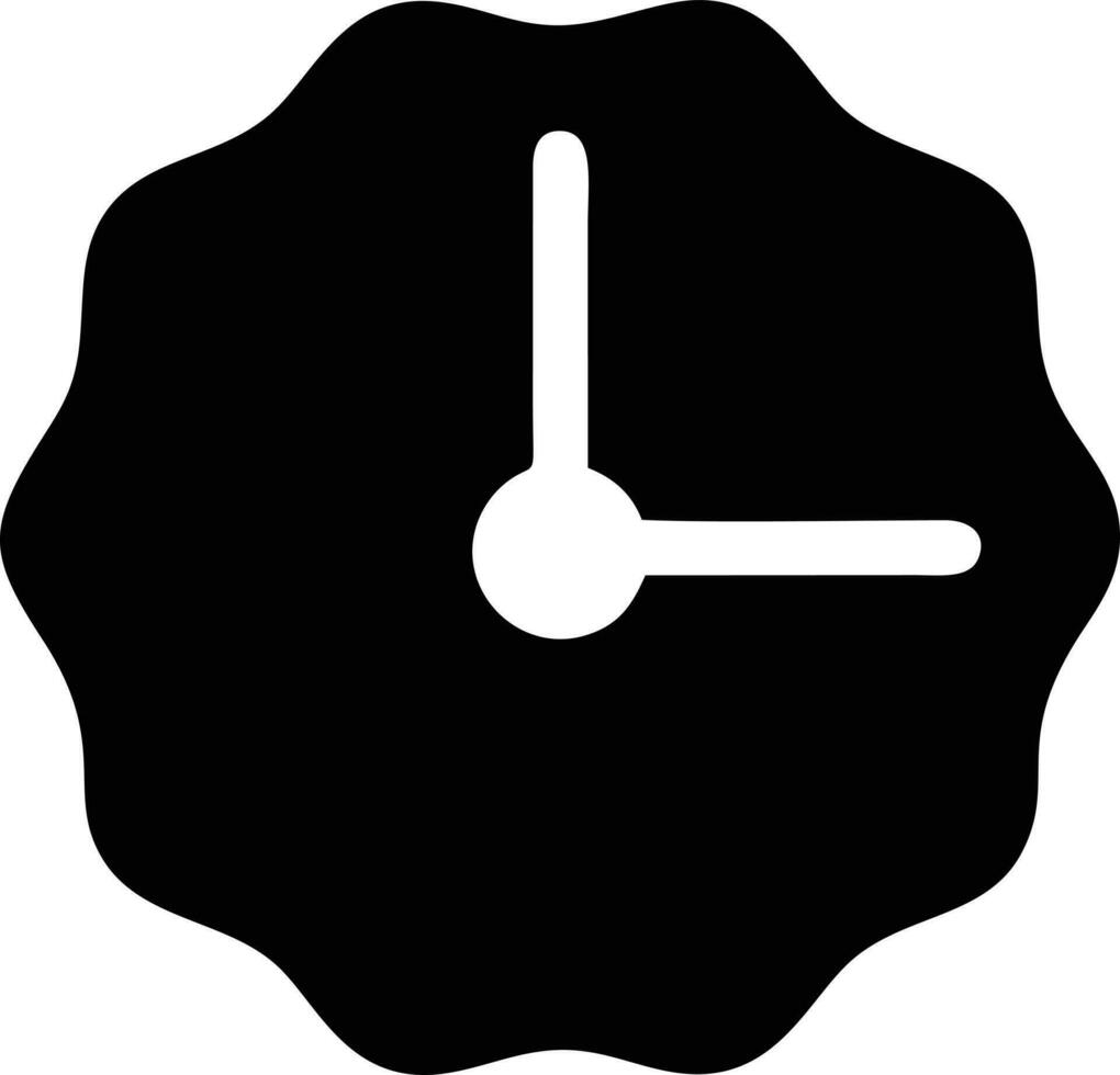 Clock icon symbol design image. Illustration of the alarm watch time isolated vector image. EPS 10