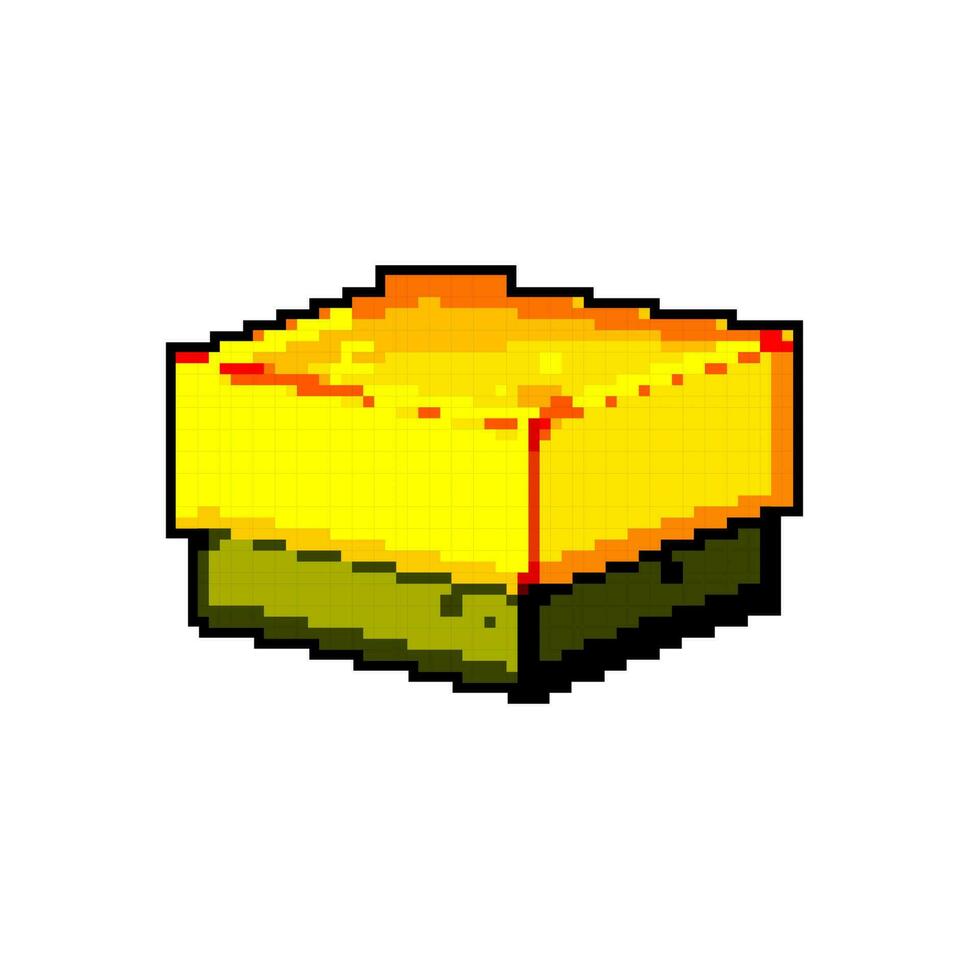 square gift box game pixel art vector illustration