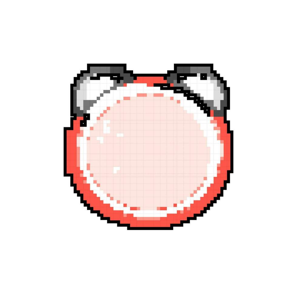 care face massager game pixel art vector illustration