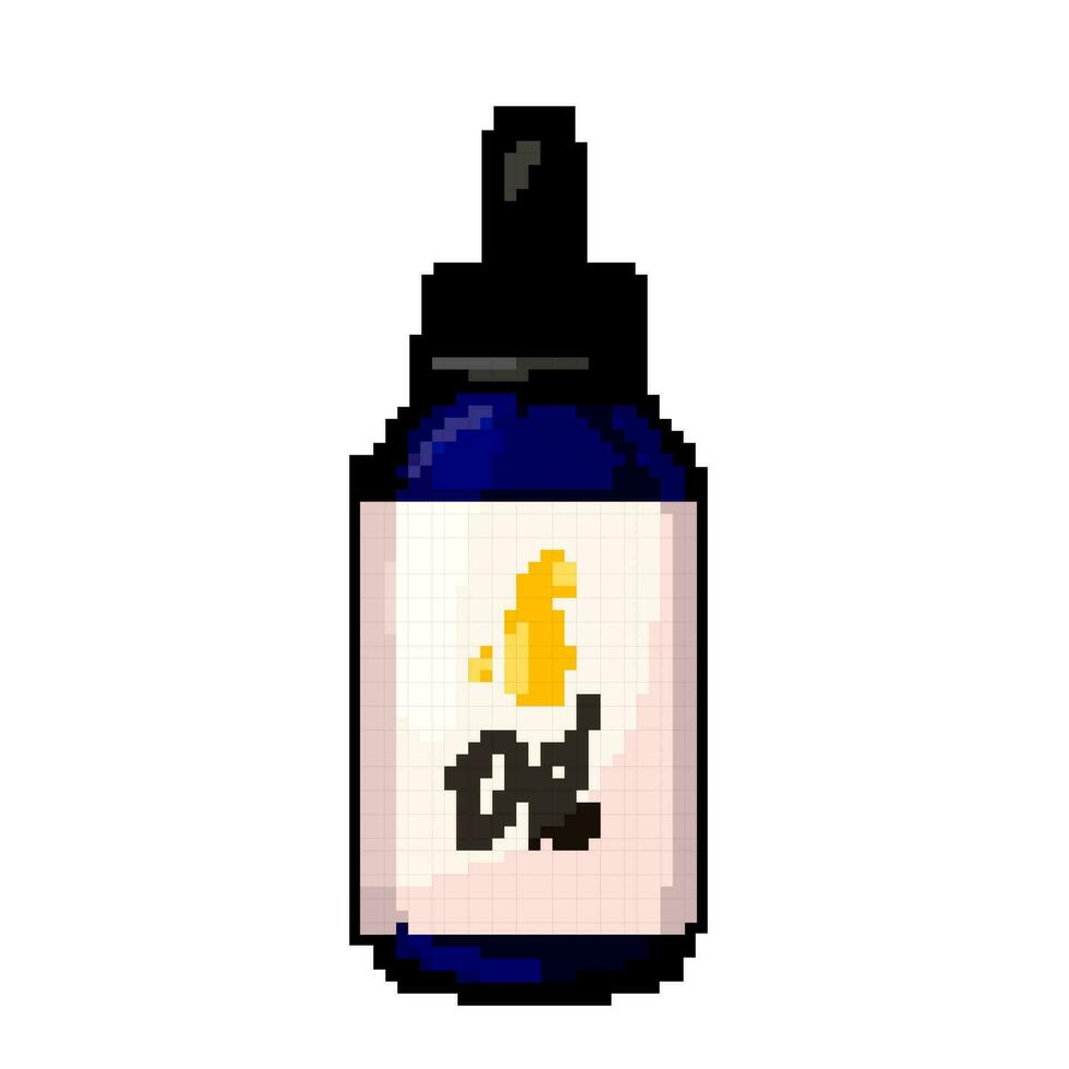 essence fragrance oil color icon vector illustration