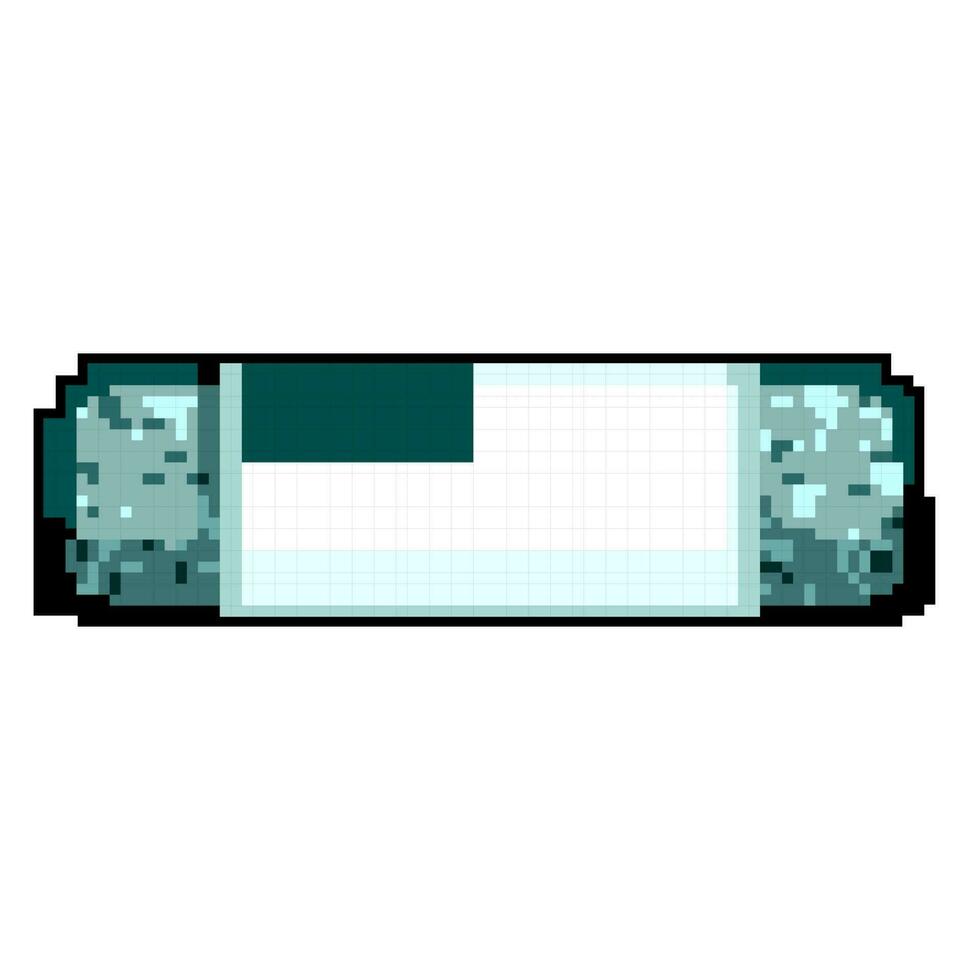 paper eraser game pixel art vector illustration