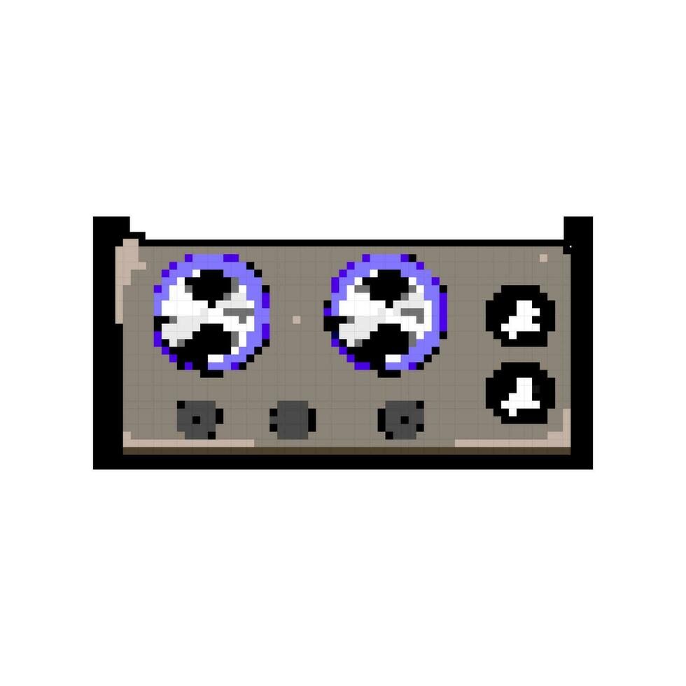 digital digital amplifier game pixel art vector illustration