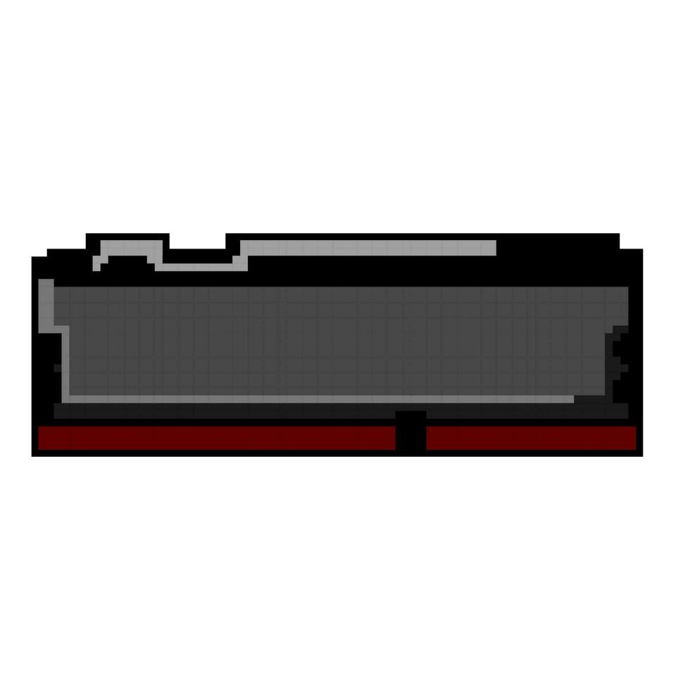 chip desktop memory game pixel art vector illustration