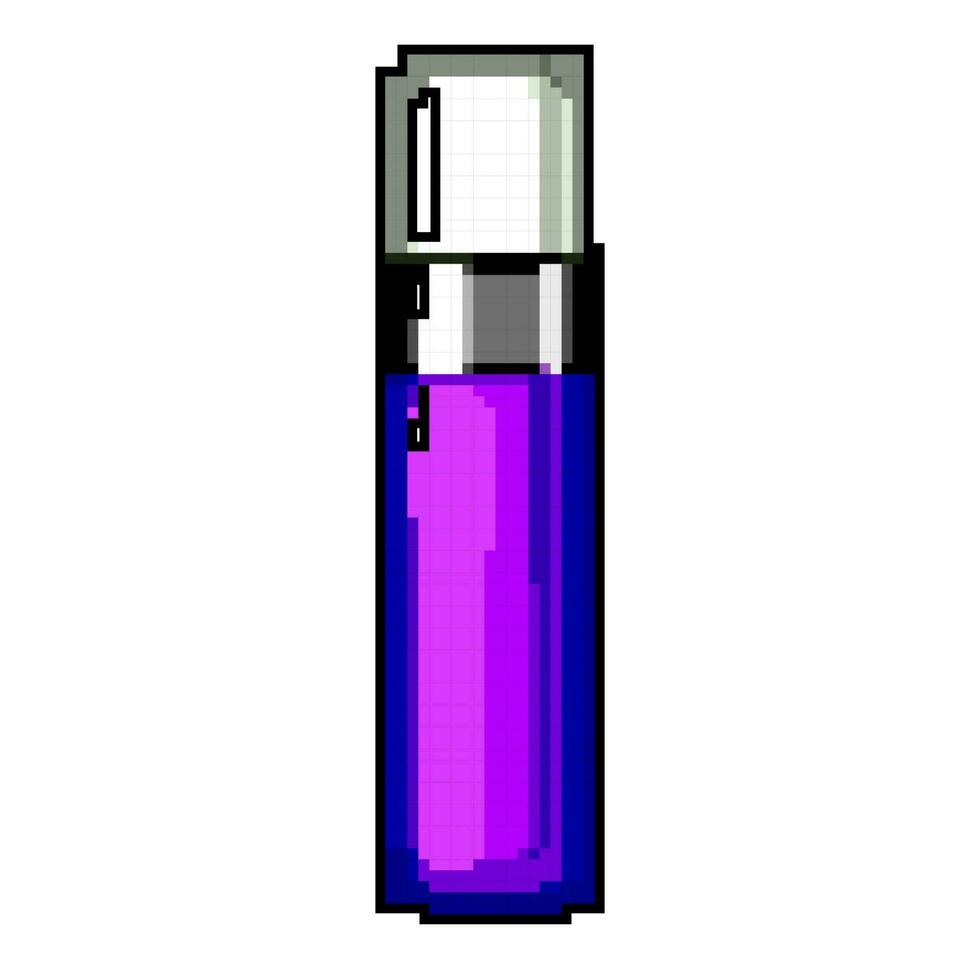 lotion cleansing cream game pixel art vector illustration
