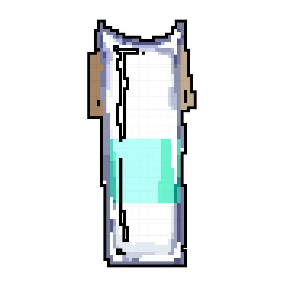 cosmetic cotton pad game pixel art vector illustration