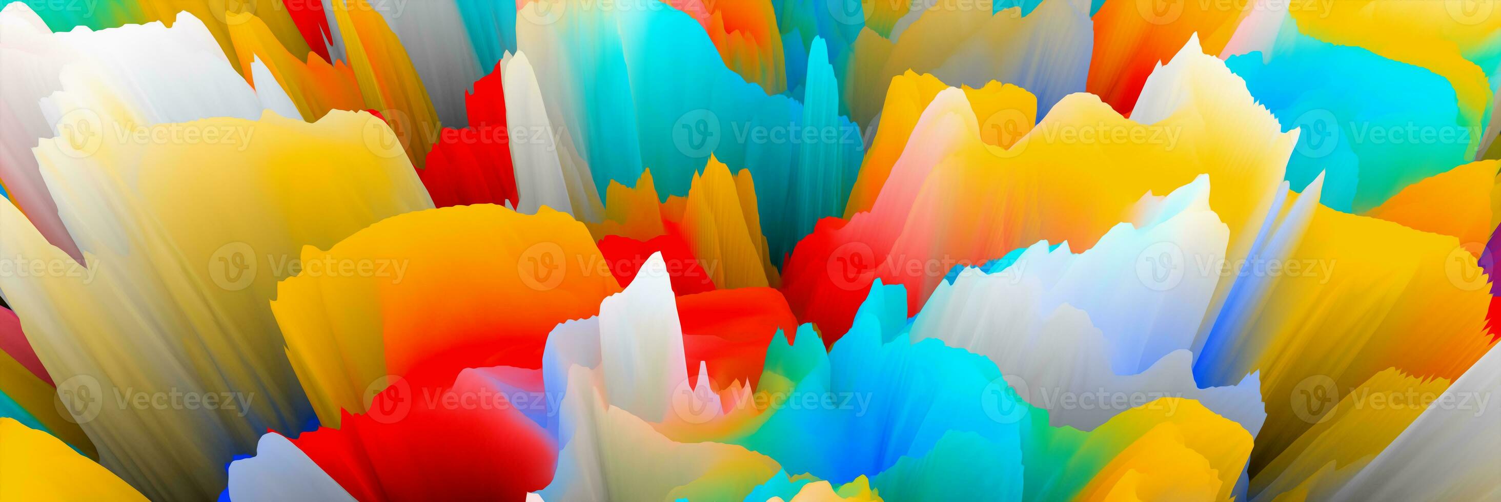 Colorful abstract background, fantasy mountains, texture of alien planet, abstract surface texture. 3d illustration photo