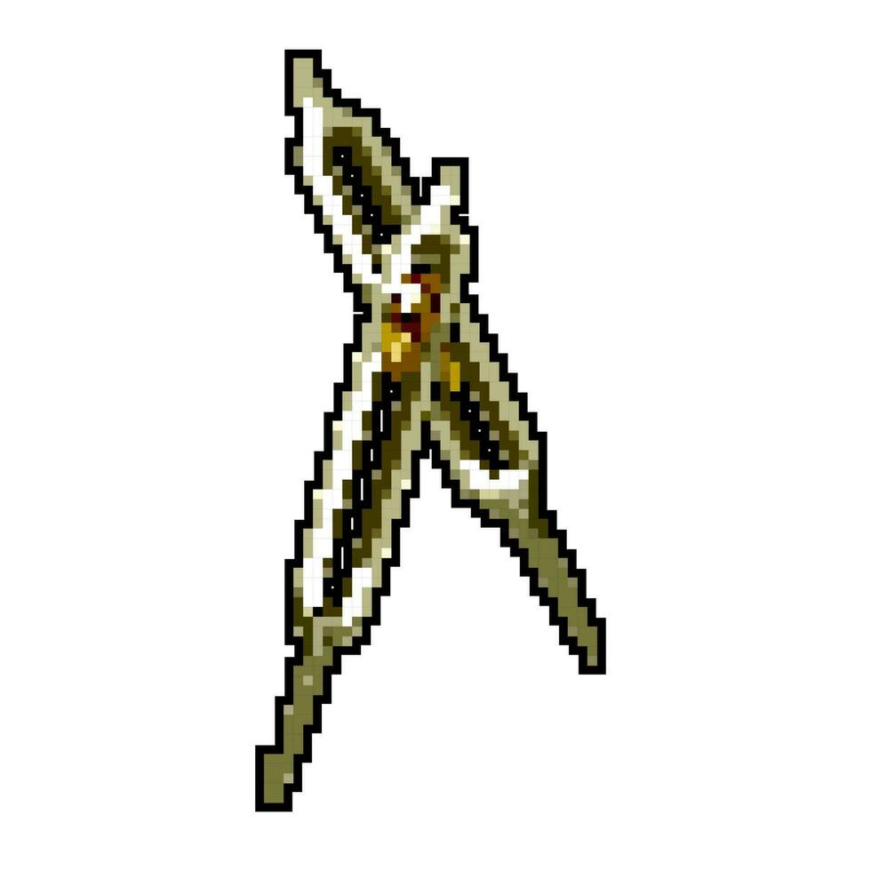 architect compass divider game pixel art vector illustration