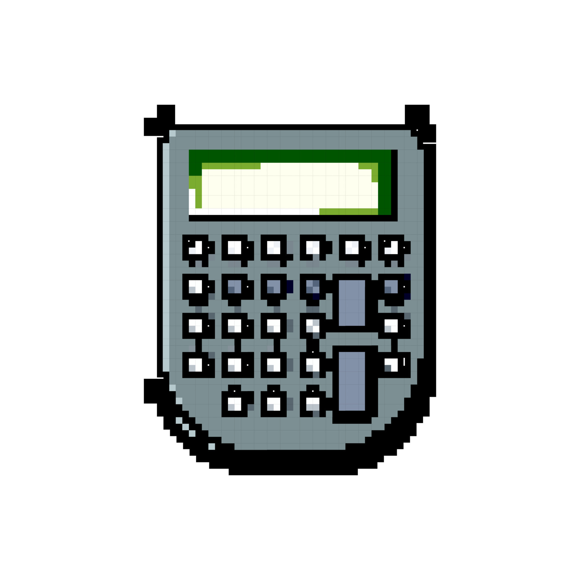 money calculator device game pixel art vector illustration 23876727