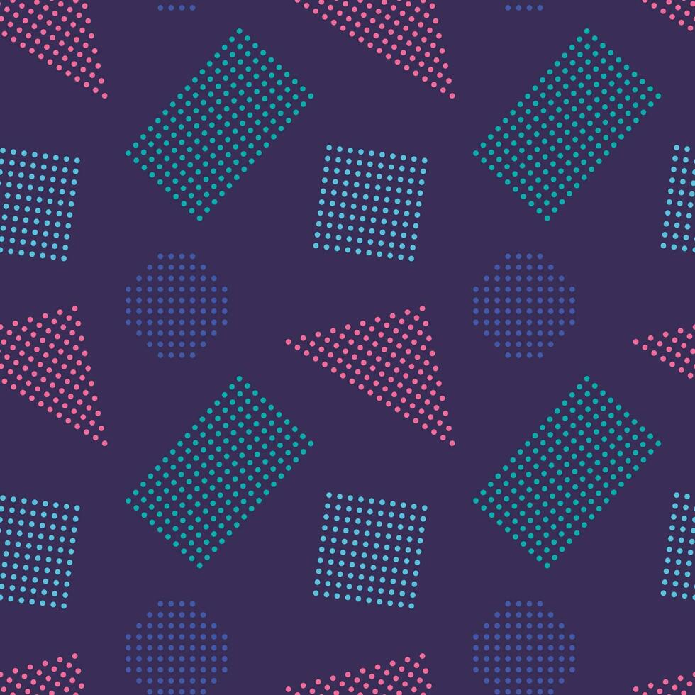 Abstract geometric vector seamless 90s or 80s