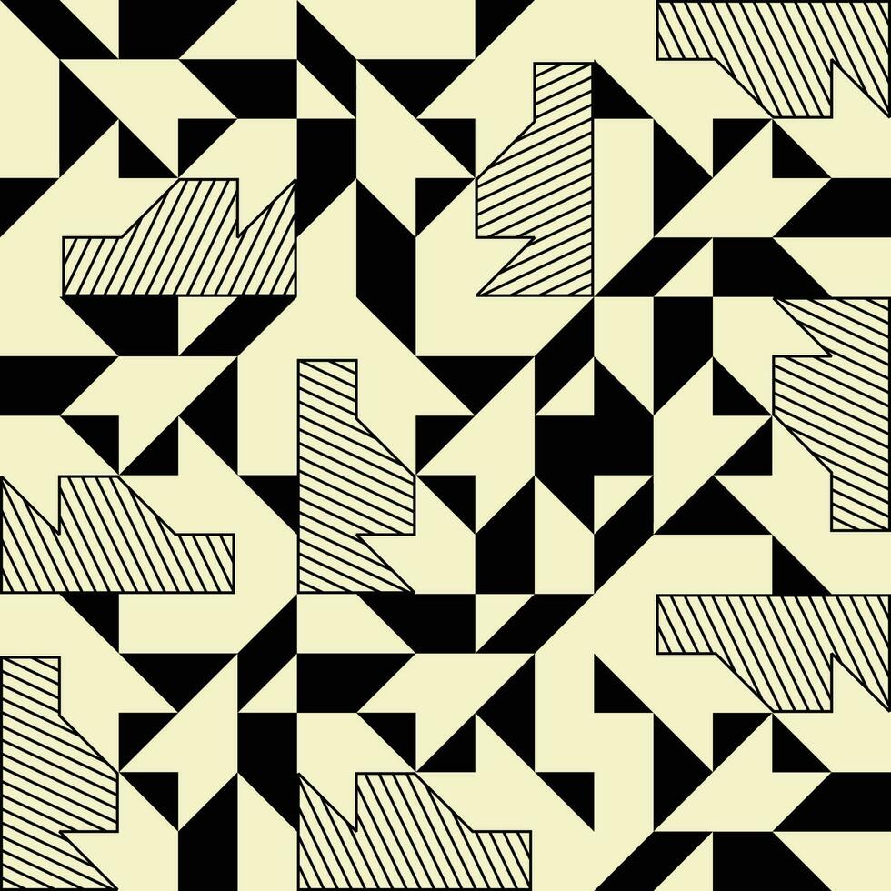 Background Texture Abstract Vector art Seamless design Lines pattern fabric block print.eps