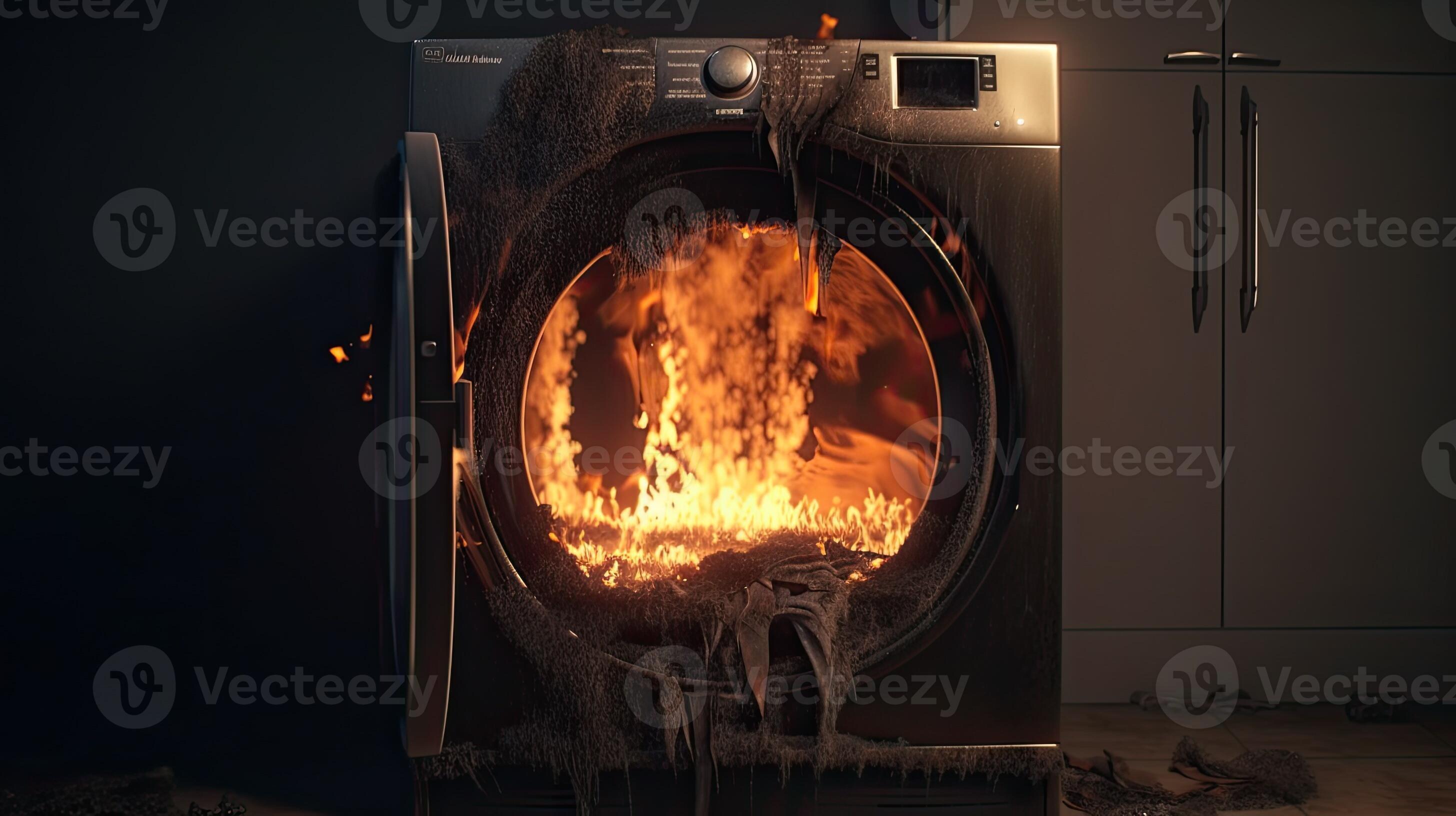 CLothing Dryer Lint Fire, fire hazards, dryer duct, dyer vent air