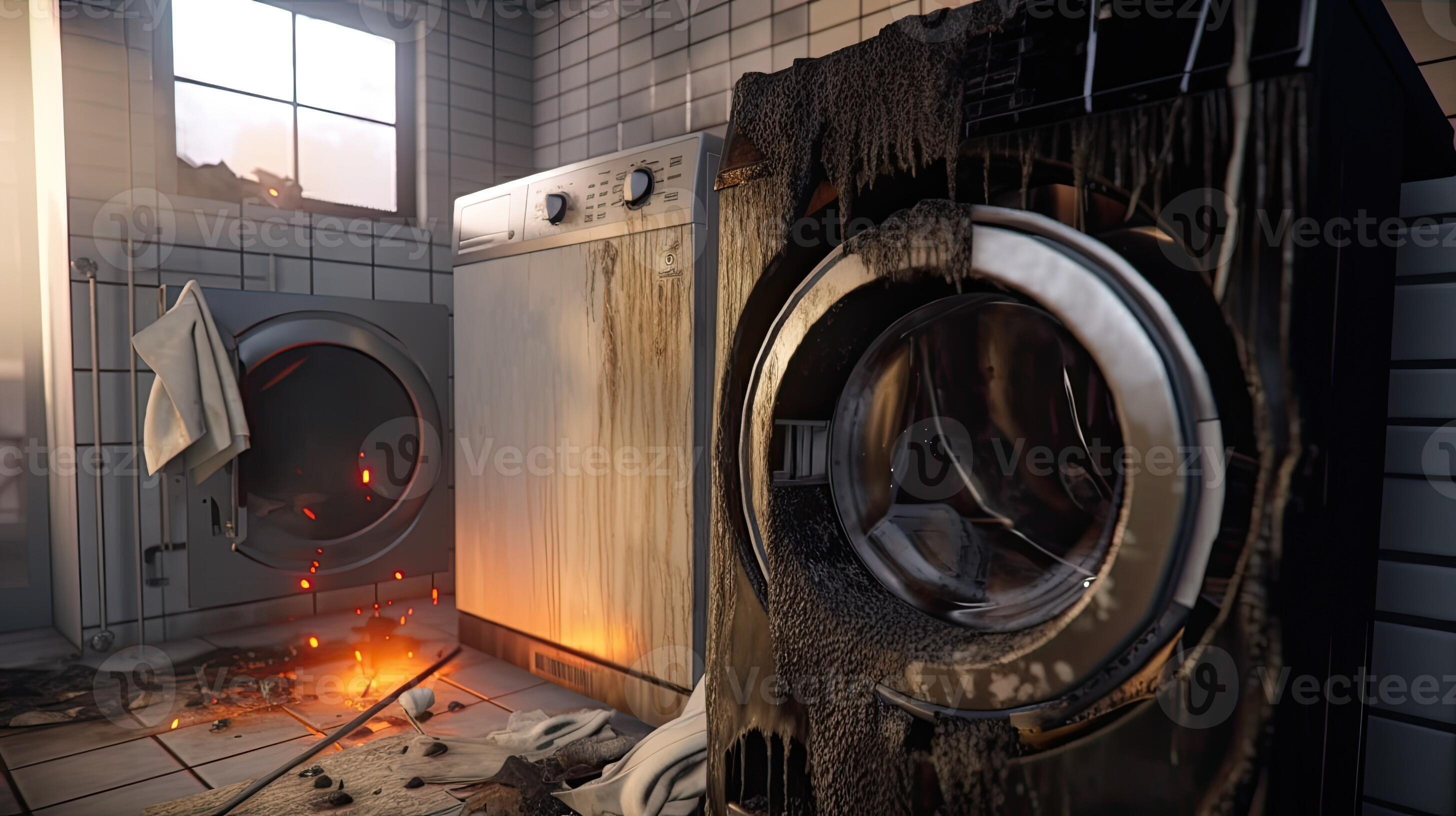 CLothing Dryer Lint Fire, fire hazards, dryer duct, dyer vent air duct