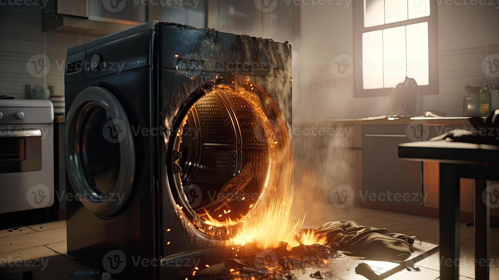 CLothing Dryer Lint Fire, fire hazards, dryer duct, dyer vent air