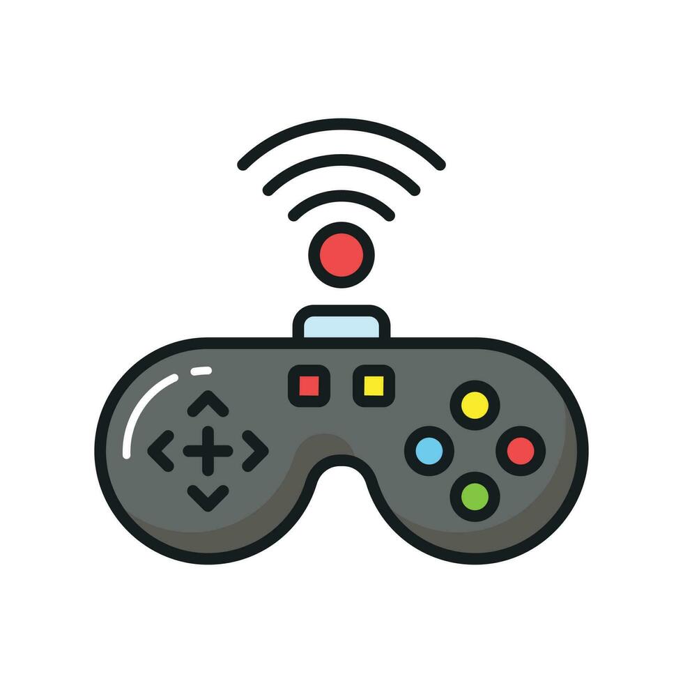 Check this wireless gamepad vector design in modern style, premium icon