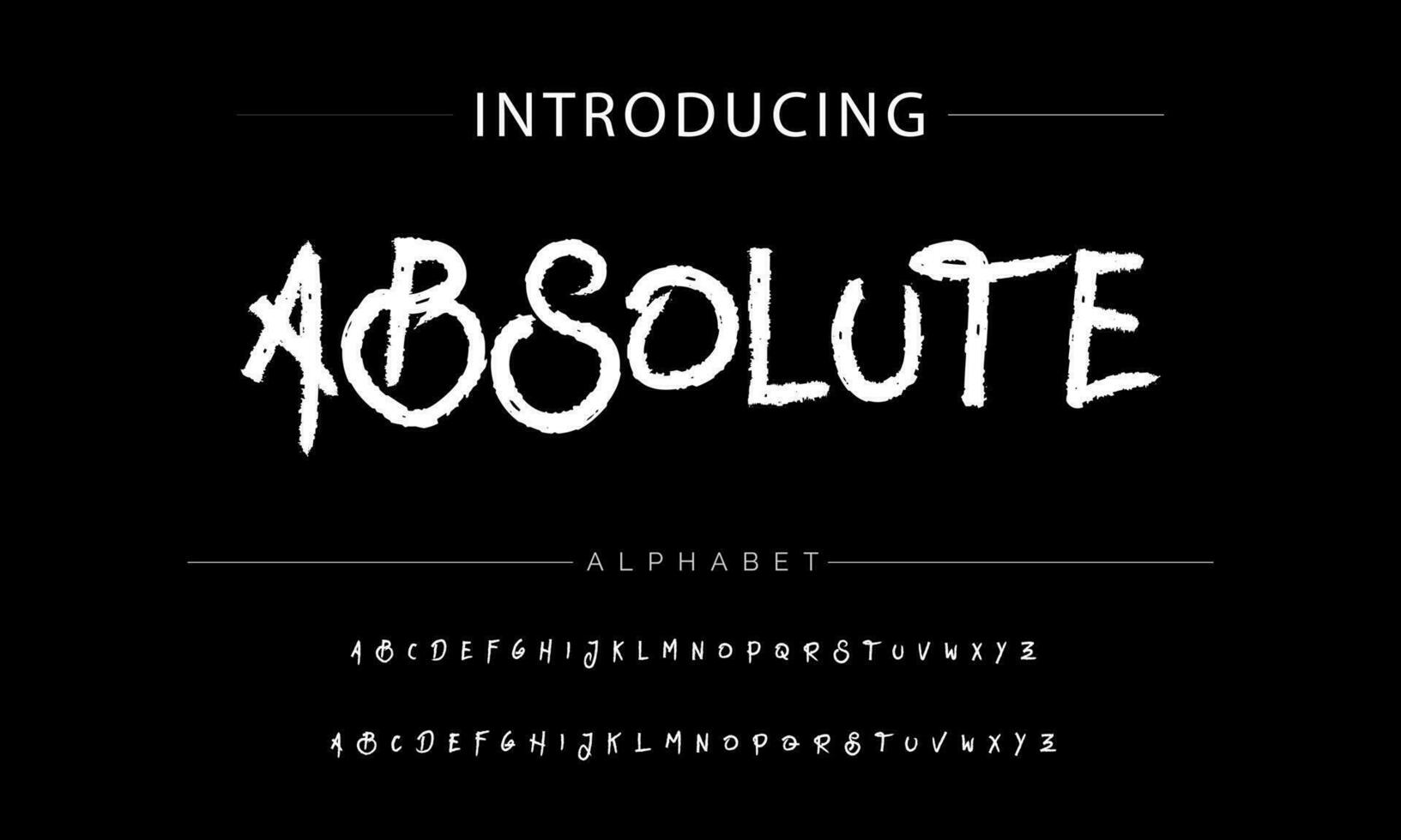 ABSERVE BRUSH Signature Font Calligraphy Logotype Script Brush Font Type Font lettering handwritten vector