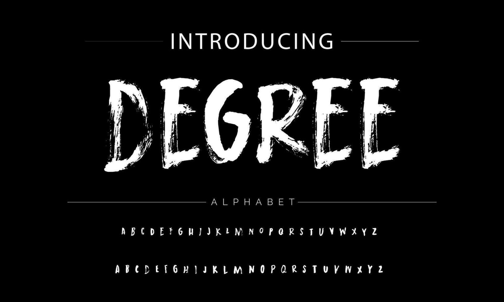 ABSERVE BRUSH Signature Font Calligraphy Logotype Script Brush Font Type Font lettering handwritten vector
