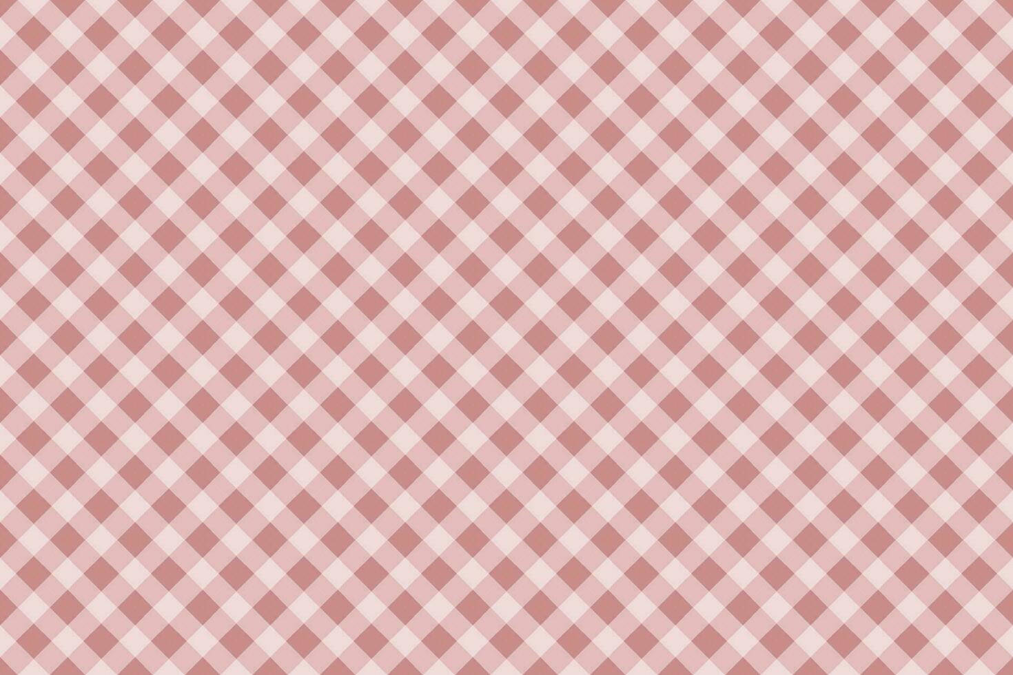 Red gingham plaid pattern for textile printing. Texture background. vector