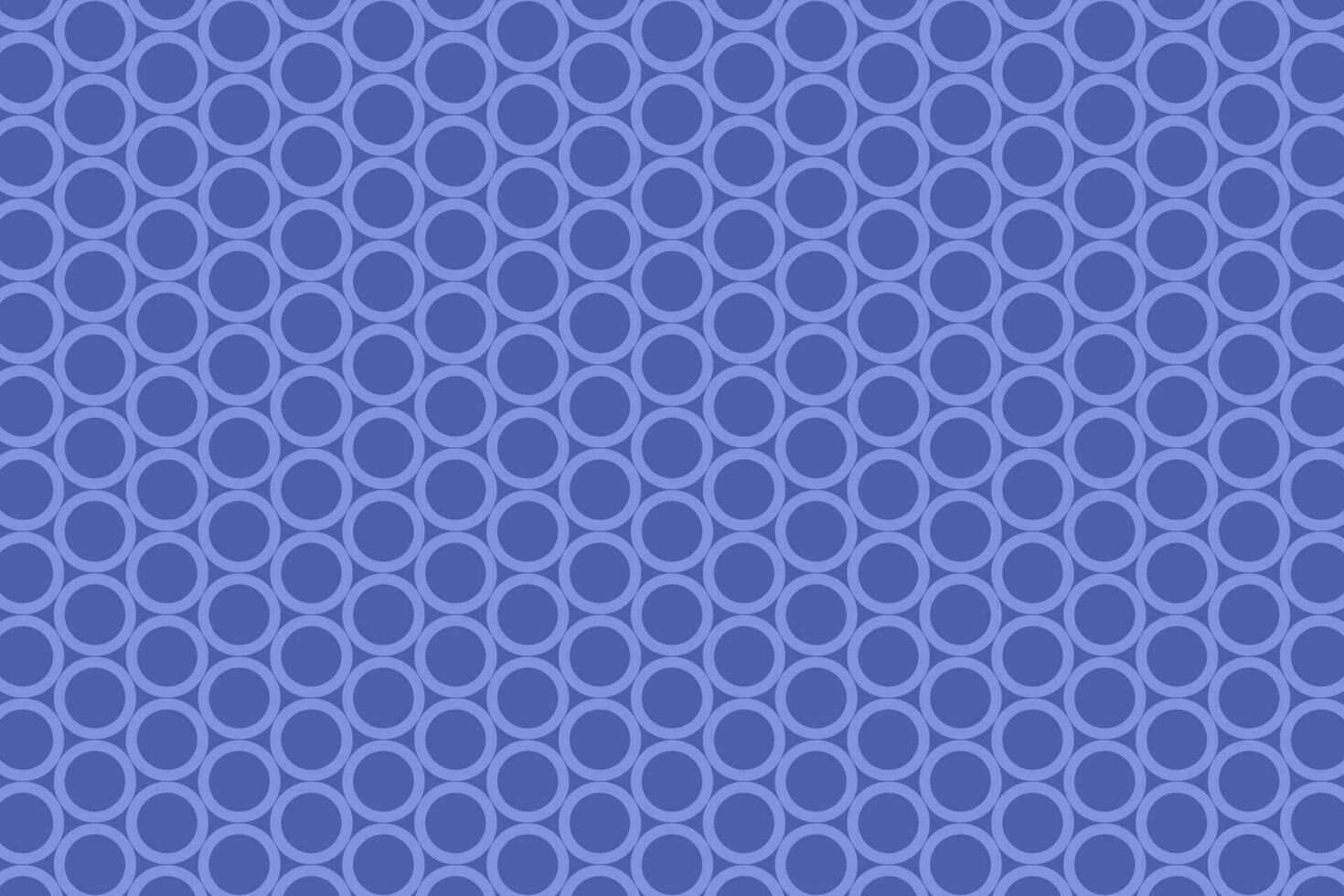 Blue outline circle seamless pattern. Circles network vector background.