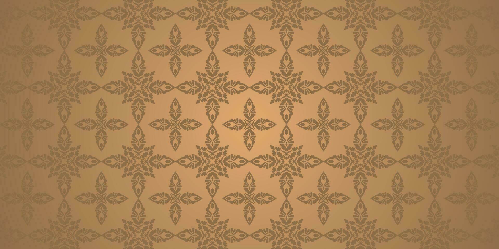 arabic motif pattern background vector