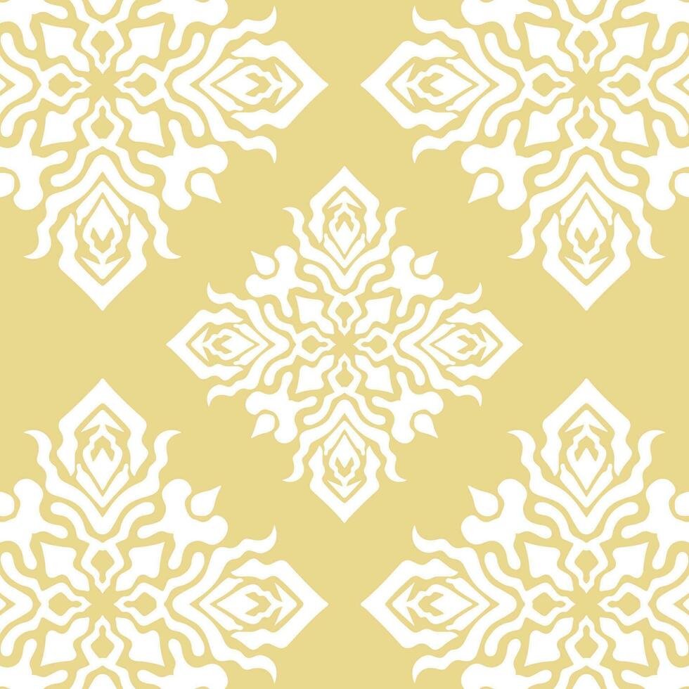 geometric cool abstract floral pattern vector