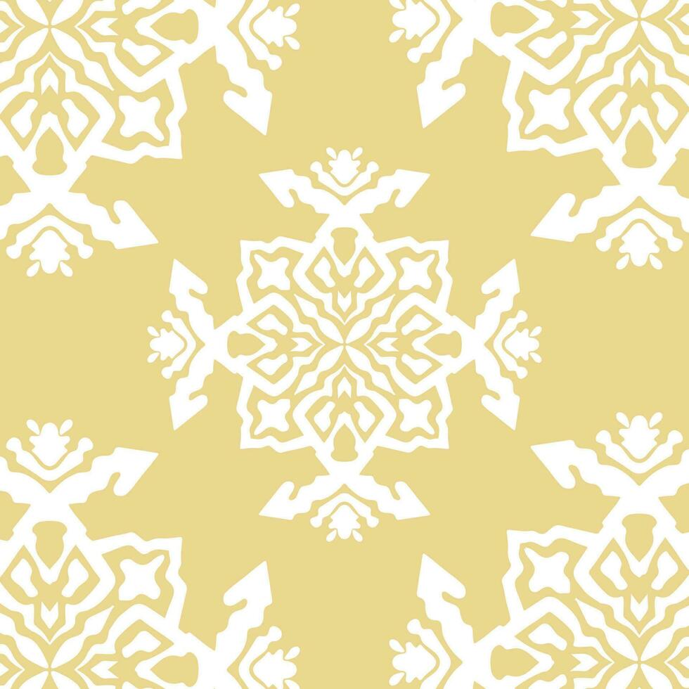 geometric cool abstract floral pattern vector