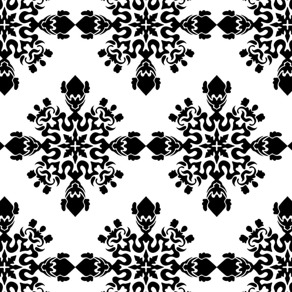 geometric cool abstract floral pattern vector