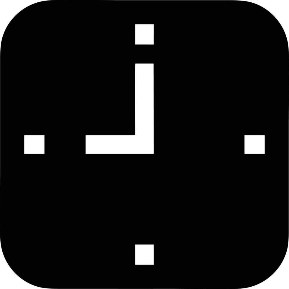 Clock icon symbol design image. Illustration of the alarm watch time isolated vector image. EPS 10