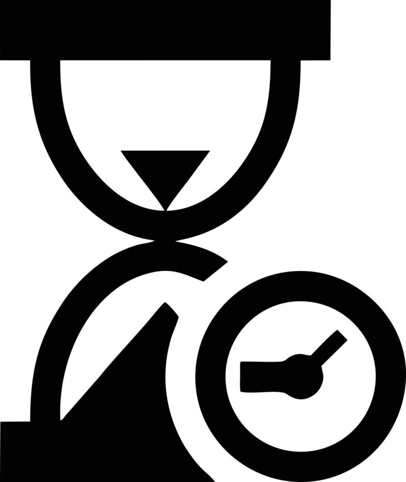 Clock icon symbol design image. Illustration of the alarm watch time isolated vector image. EPS 10