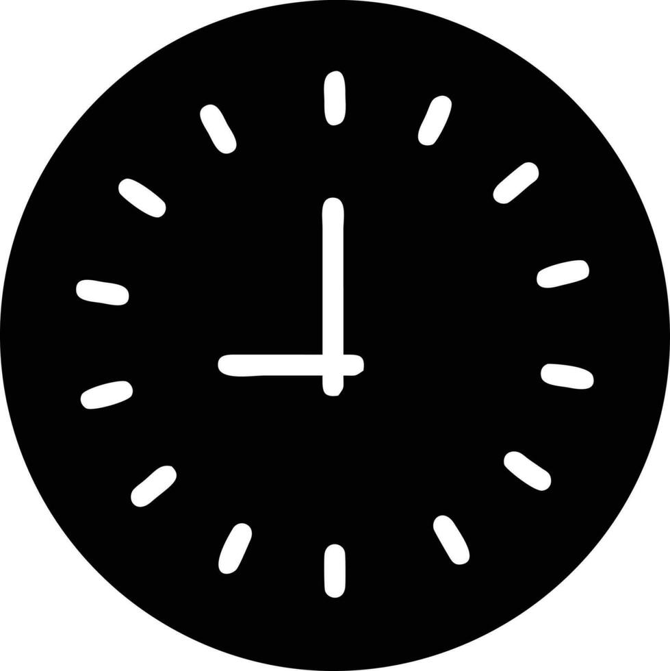 Clock icon symbol design image. Illustration of the alarm watch time isolated vector image. EPS 10
