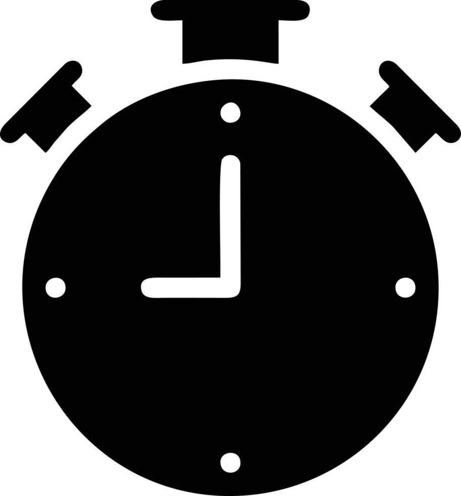 reloj icono símbolo diseño imagen. ilustración de el alarma reloj hora aislado vector imagen. eps 10