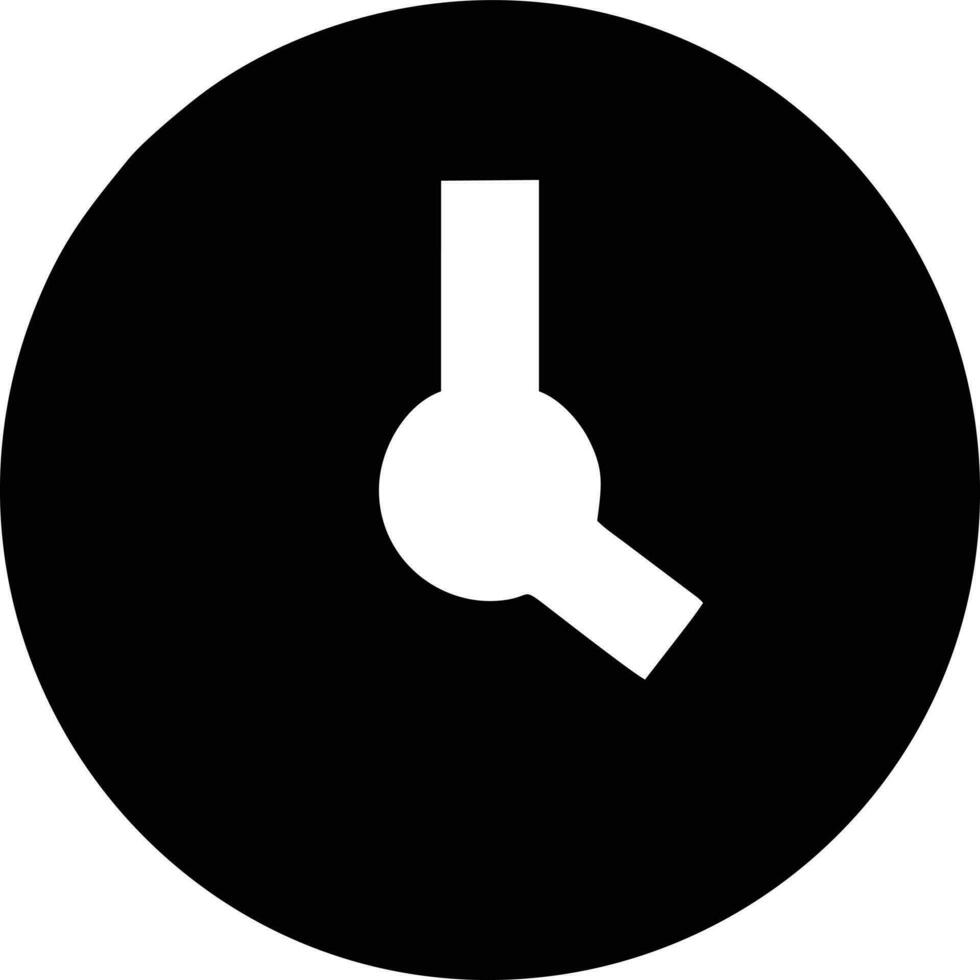 Clock icon symbol design image. Illustration of the alarm watch time isolated vector image. EPS 10