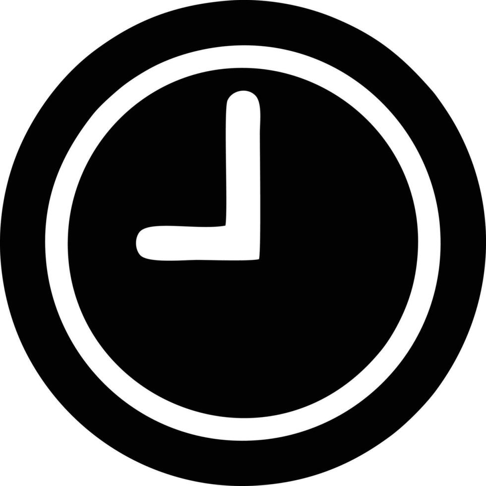 Clock icon symbol design image. Illustration of the alarm watch time isolated vector image. EPS 10