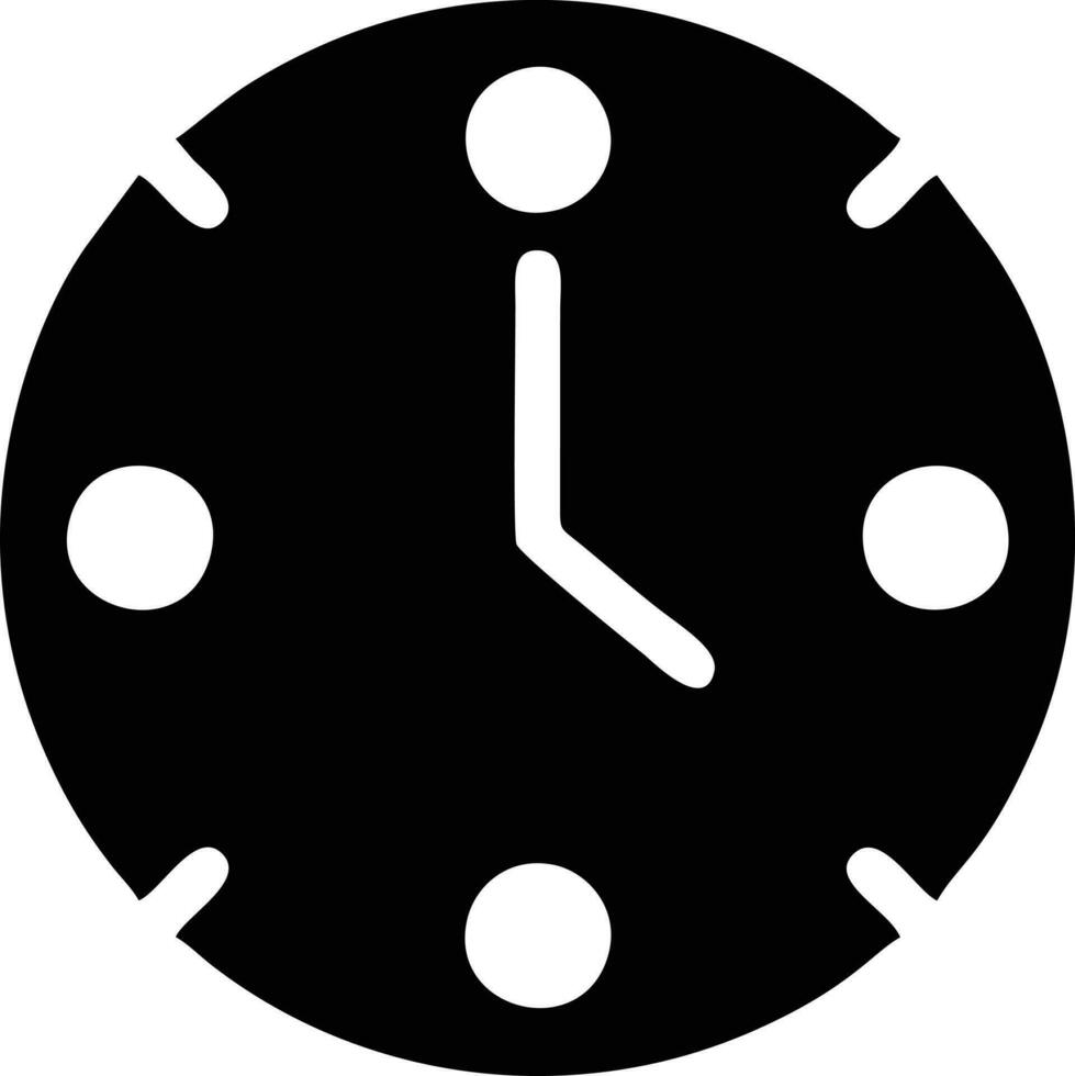 Clock icon symbol design image. Illustration of the alarm watch time isolated vector image. EPS 10