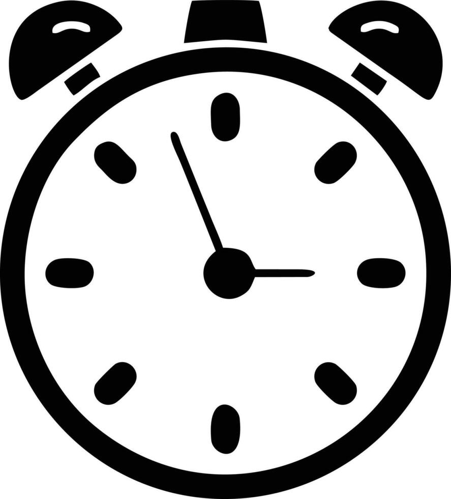 Clock icon symbol design image. Illustration of the alarm watch time isolated vector image. EPS 10