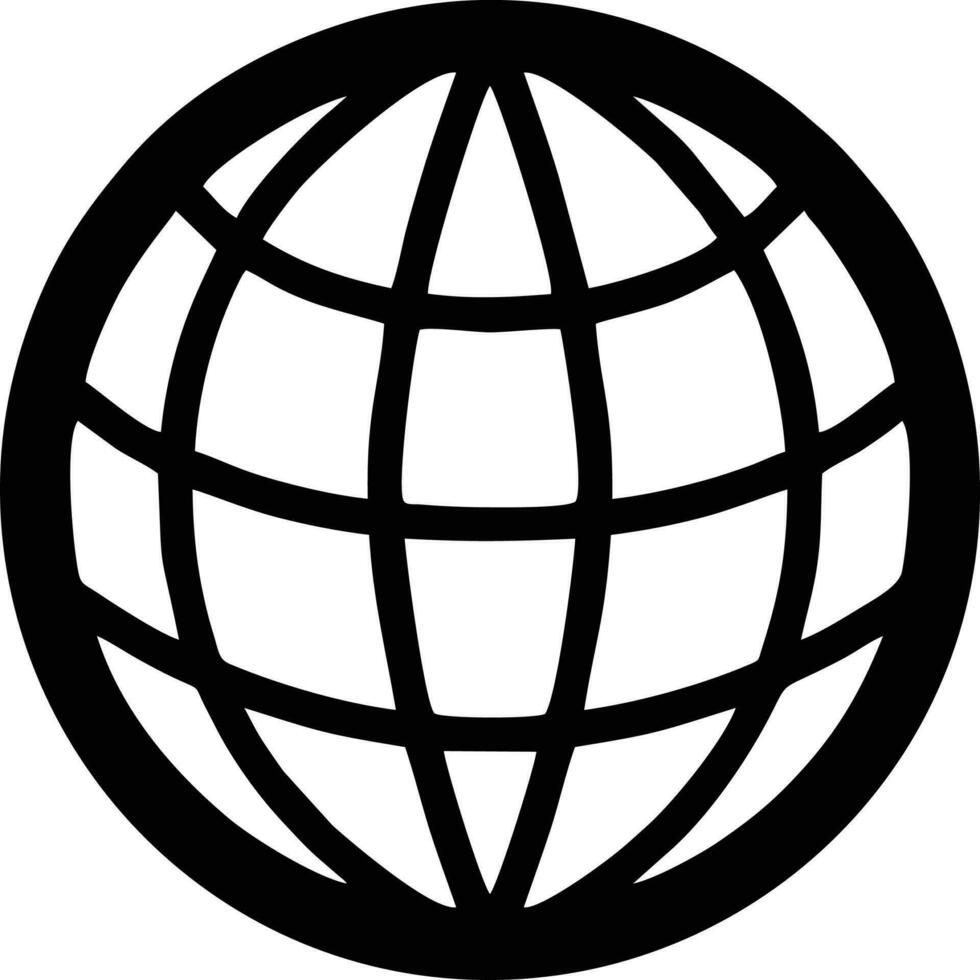 Globe planet earth icon symbol vector image